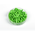 Size 00 green gelatin capsule shell